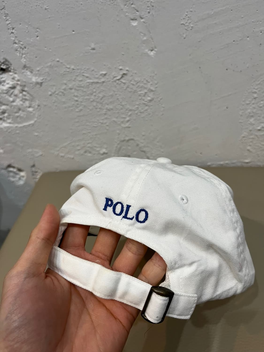 폴로랄프로렌 캡 모자 화이트  상품이미지2