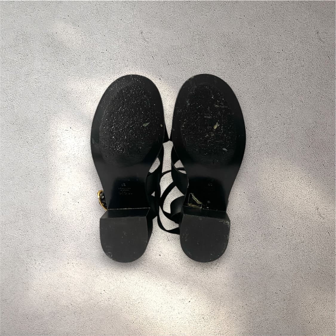 [245] Maje 가죽 골드 버클 스트랩 샌들 (No.548) 상품이미지6