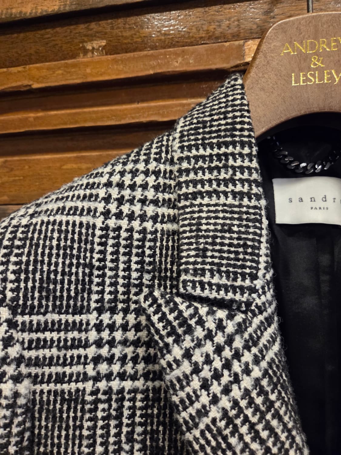 산드로 더블브레스티드코트  상품이미지4