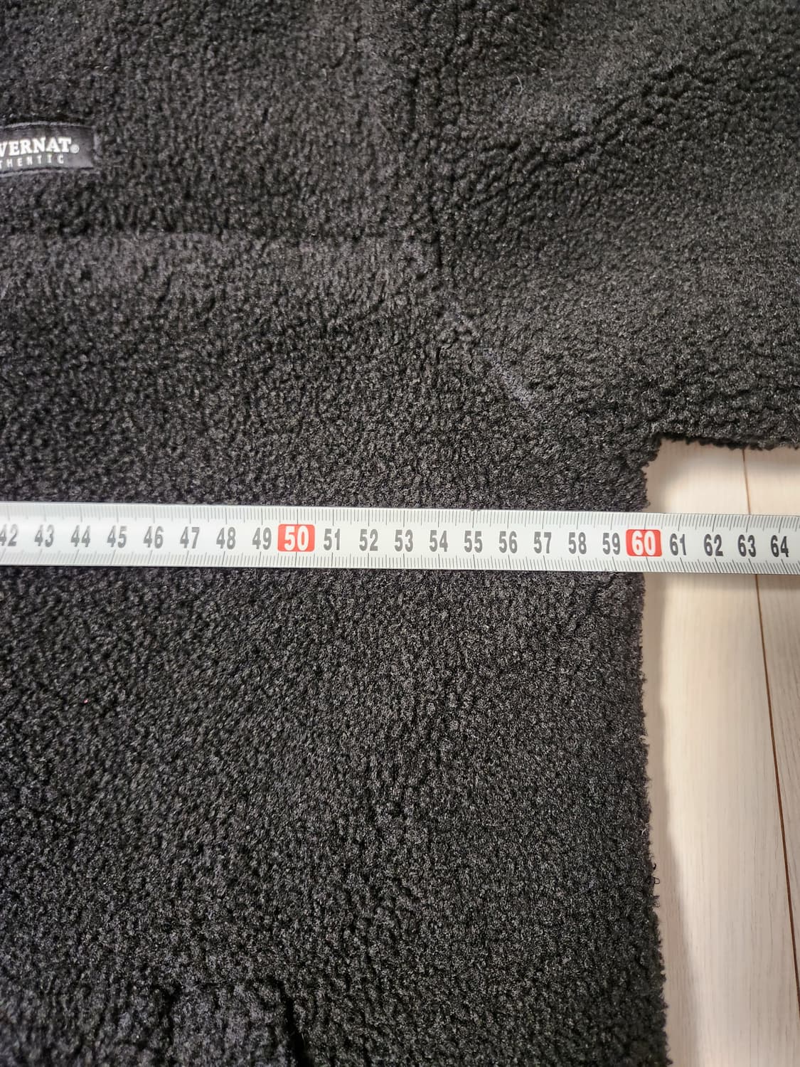 새상품급)커버낫 리버시블 컴피보아 집업 플리스 양면 자켓 사이즈100(L 상품이미지9