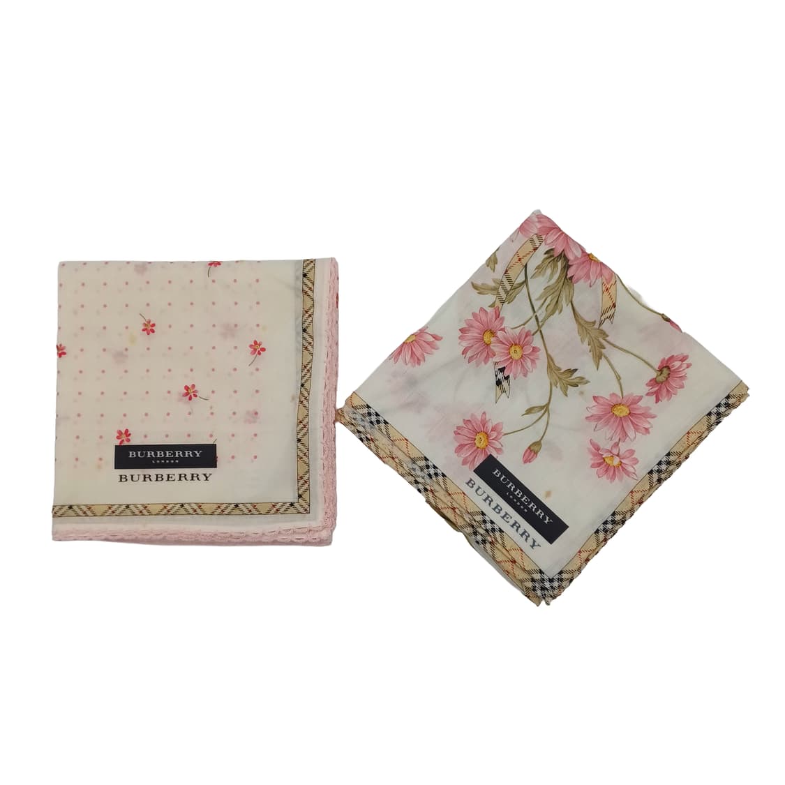 BURBERRY 버버리손수건스카프 2매세트[BFC10752-119-01] 상품이미지1