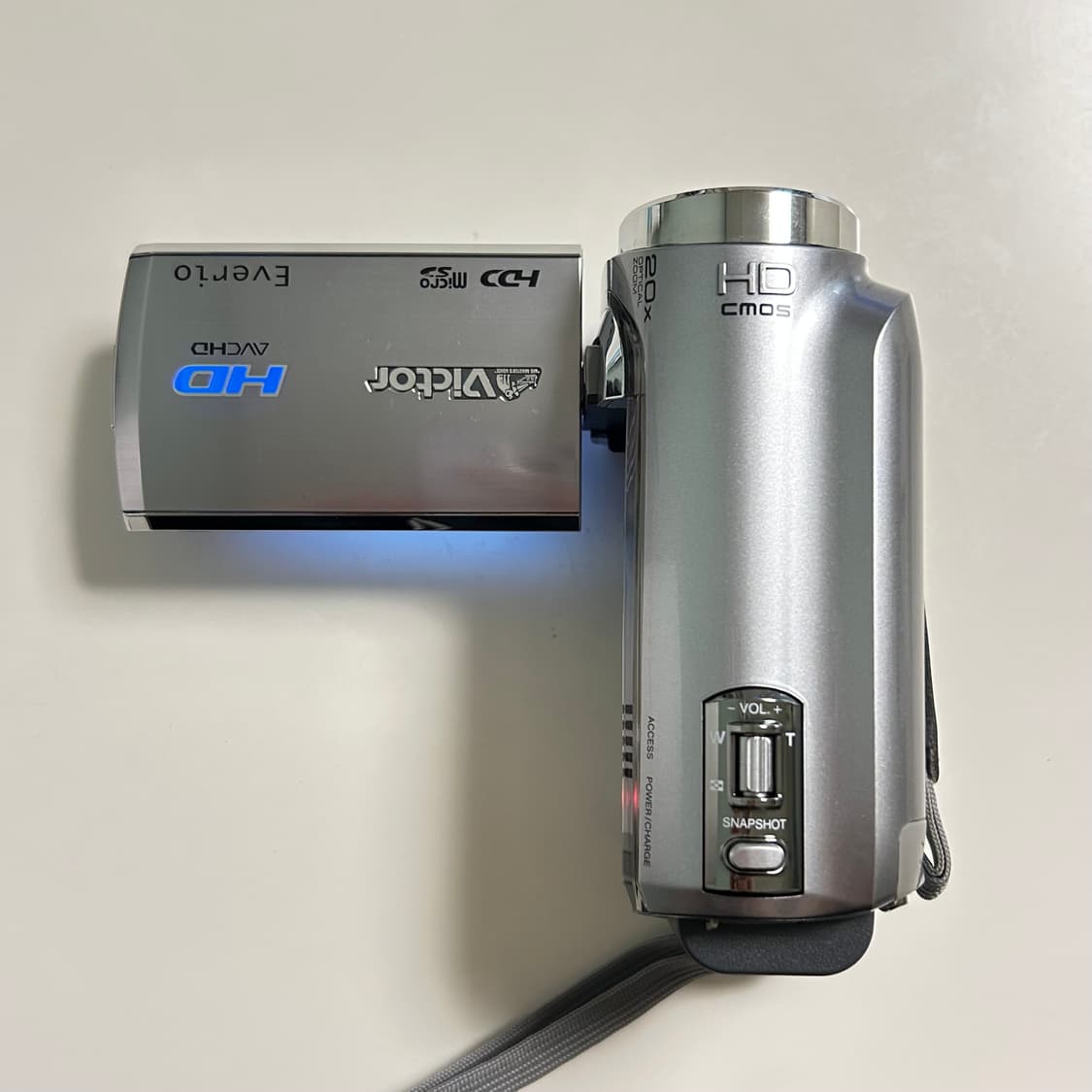 JVC Victor GZ-HD230 실버 빈티지 캠코더 상품이미지4