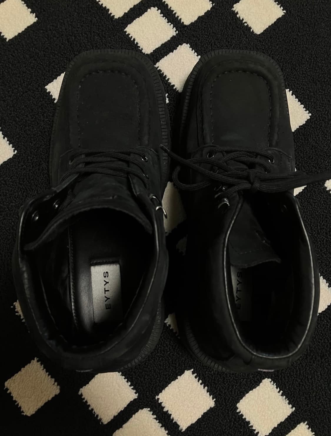 이티스 트리베카 스웨이드 누벅 블랙 부츠 eytys tribeca 상품이미지2