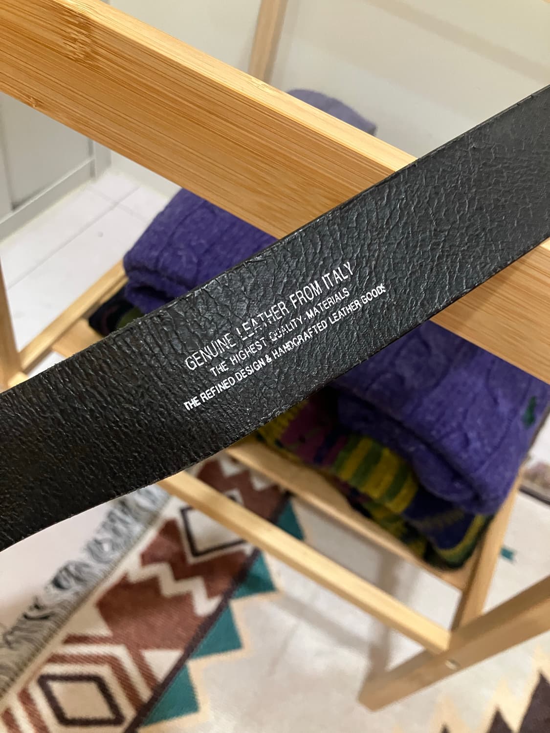 가죽 벨트 사각 버클 상품이미지3