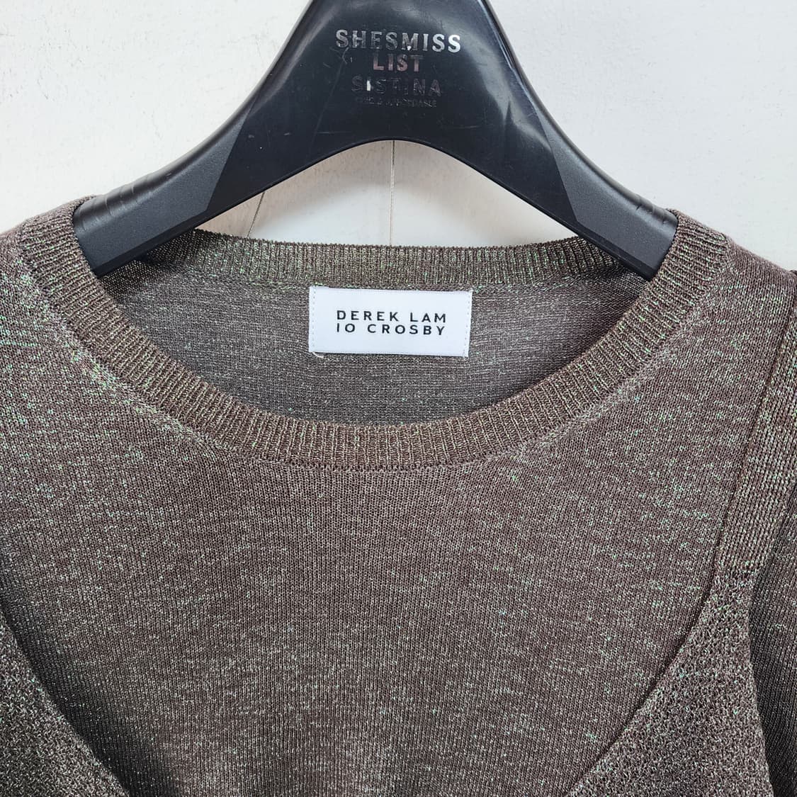 데렉 램 10 크로스비 브이넥 레이어드 니트 상품이미지2