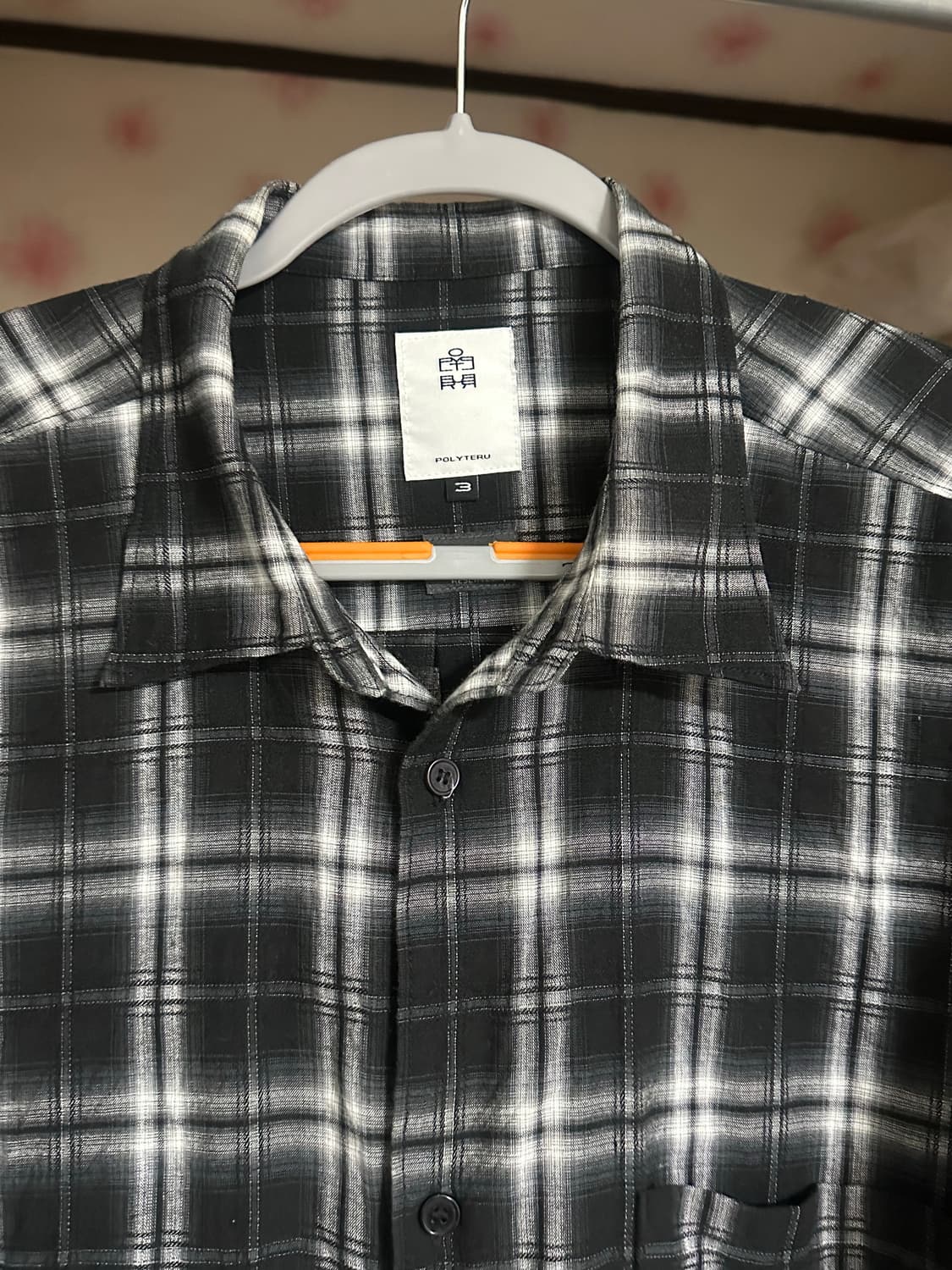 폴리테루 루즈드 체크 셔츠 3 상품이미지2