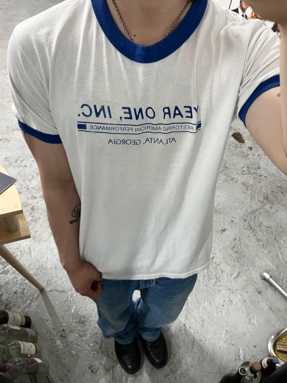 80-90s Stedman ringer tee 🇺🇸 상품이미지3