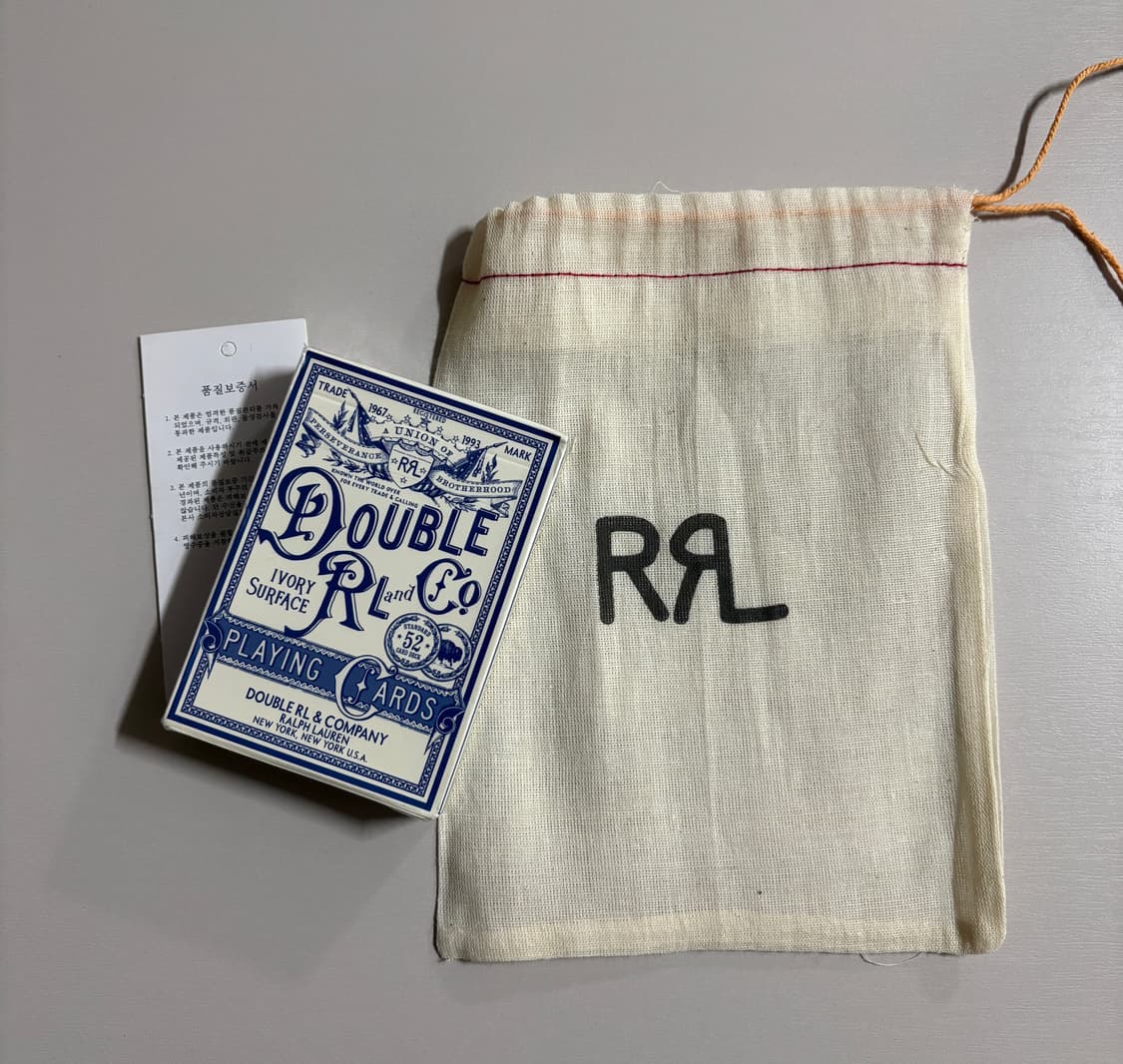 rrl 더블알엘 플레잉 카드 상품이미지1