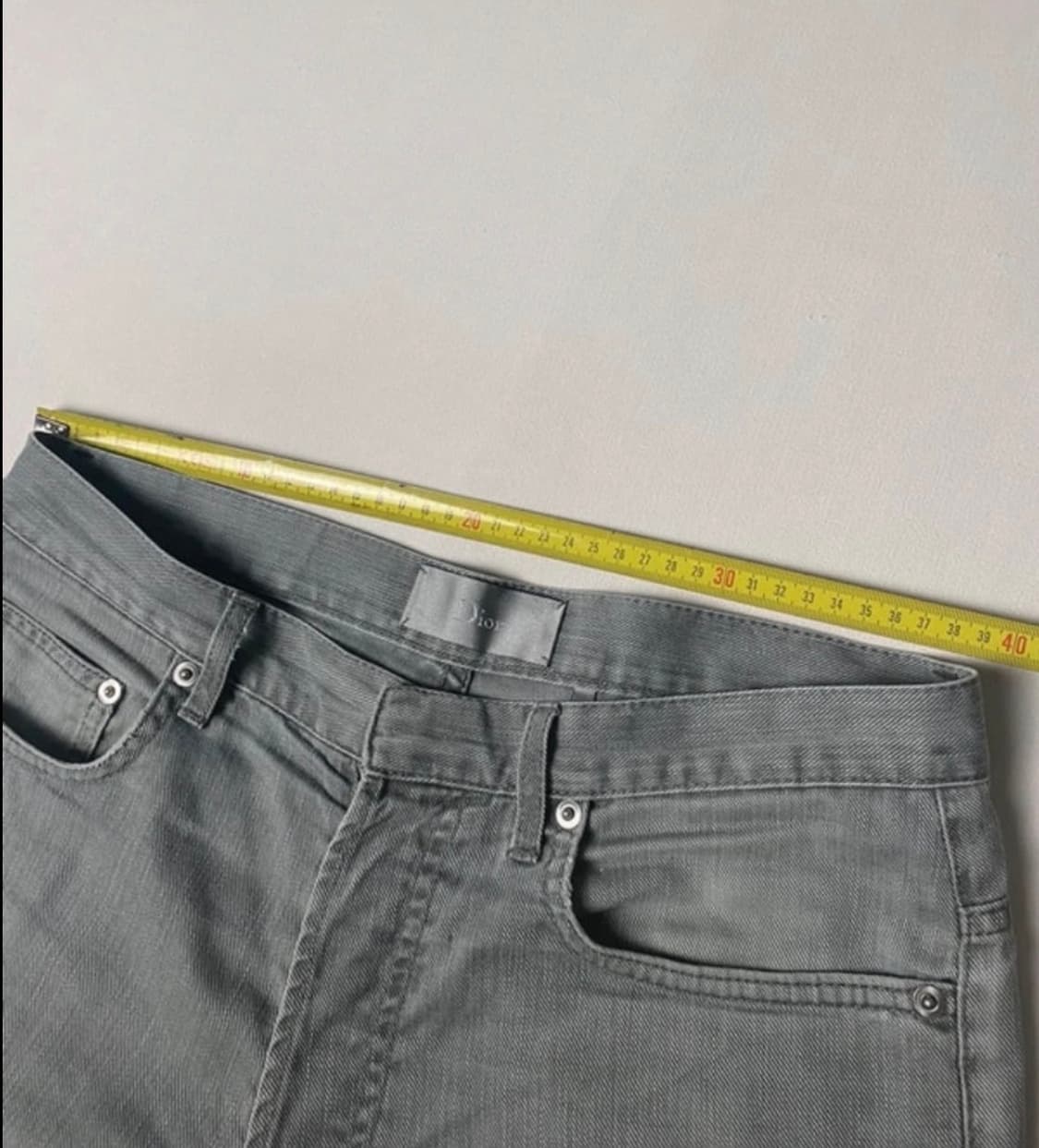 디올 옴므 에디 슬리먼 스털링 그레이 데님 진 상품이미지6