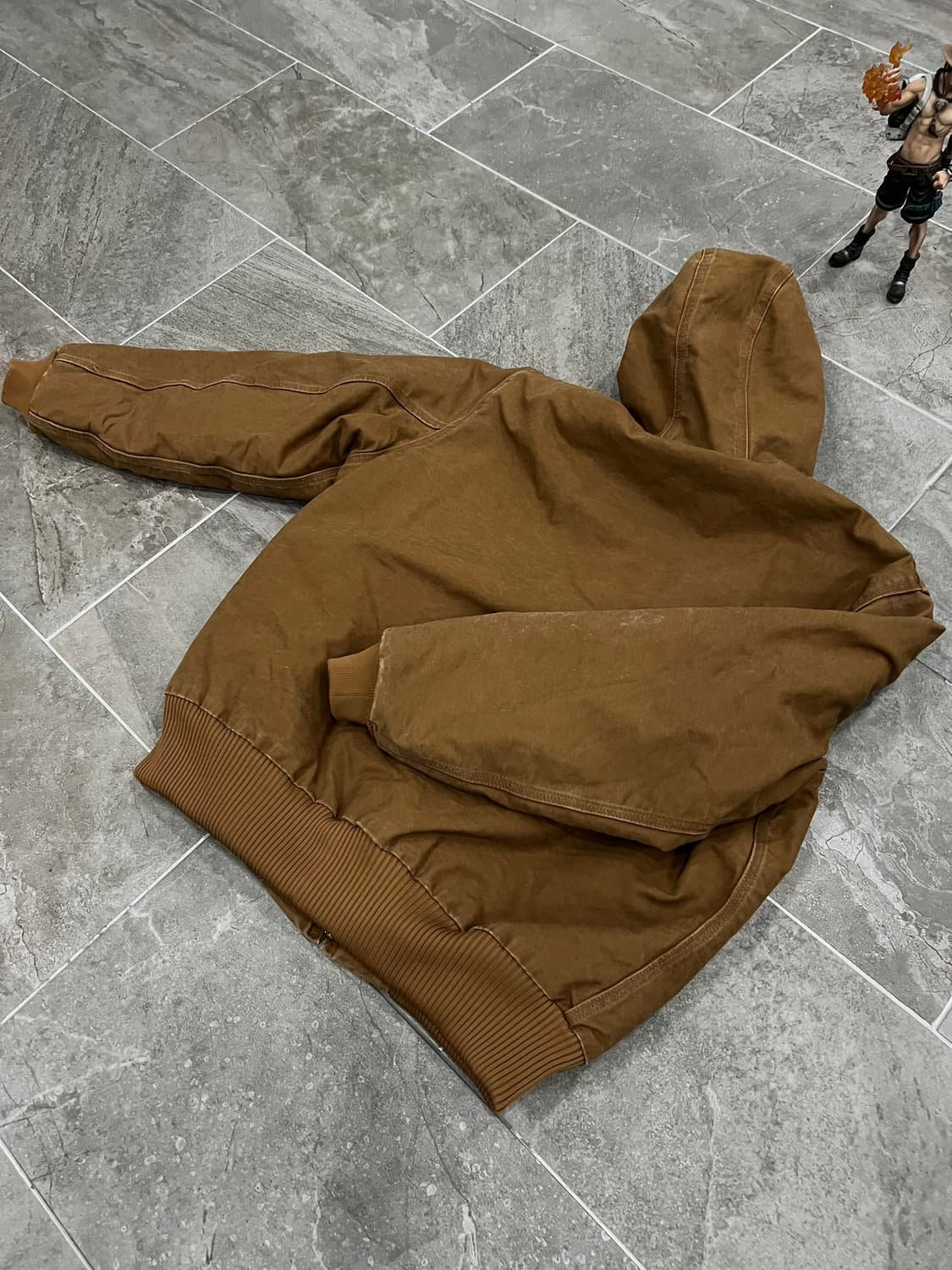 (L)칼하트 덕 액티브 후드자켓 J130 211(BRN) 칼하트브라운 상품이미지7