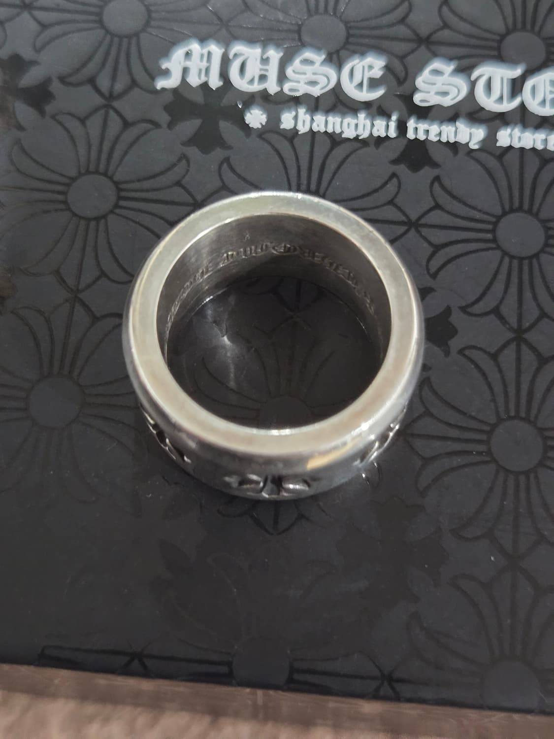 크롬하츠 CH플러스 칙 밴드 링 정품 상품이미지3