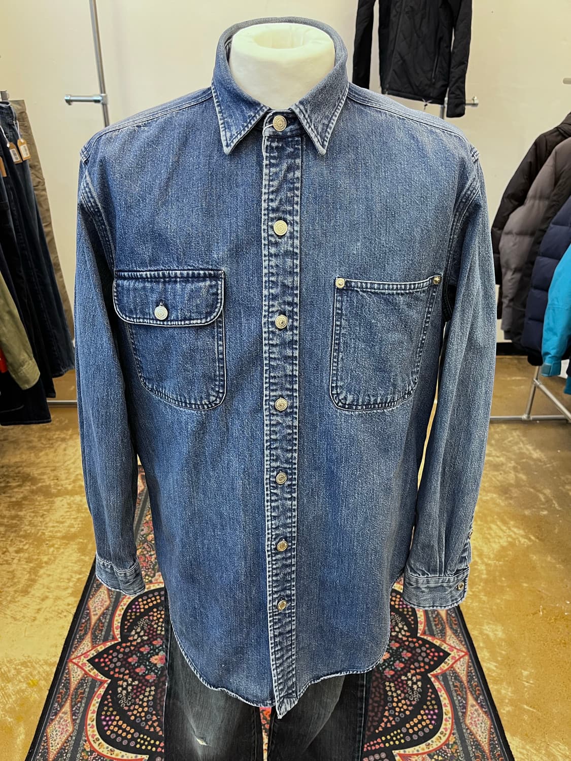 폴로 랄프 로렌 더블 포켓 데님 셔츠 상품이미지2