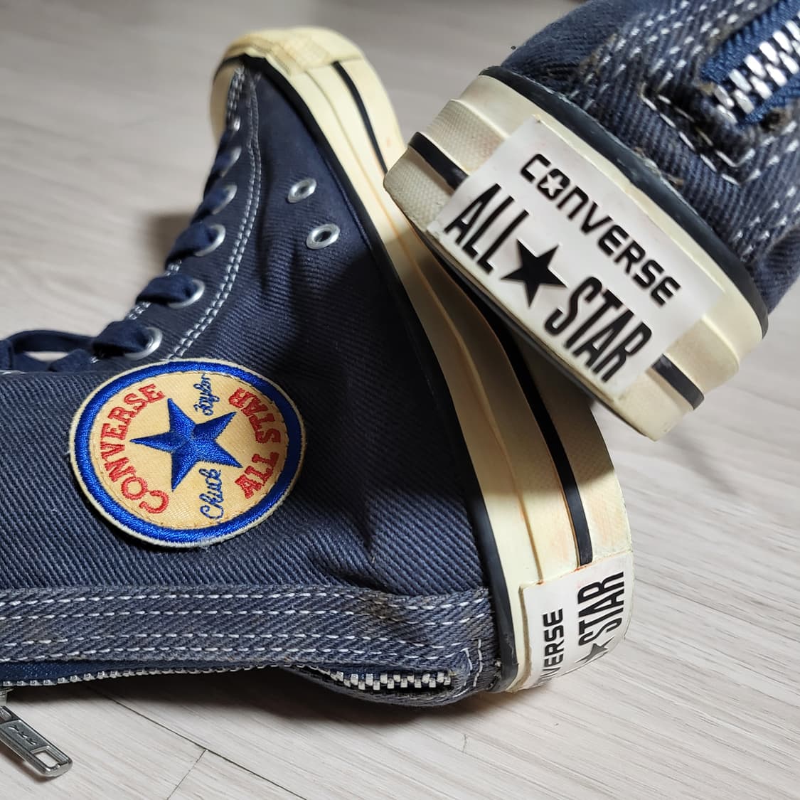 컨버스 척테일러 워시드 백집 네이비(260) 상품이미지4