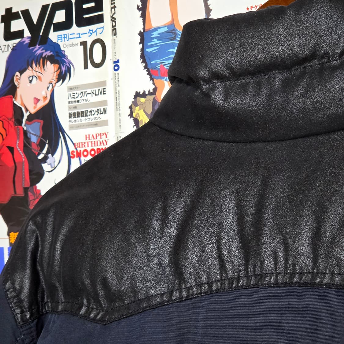 리바이스 501 덕다운 레더 패치 패딩  상품이미지7