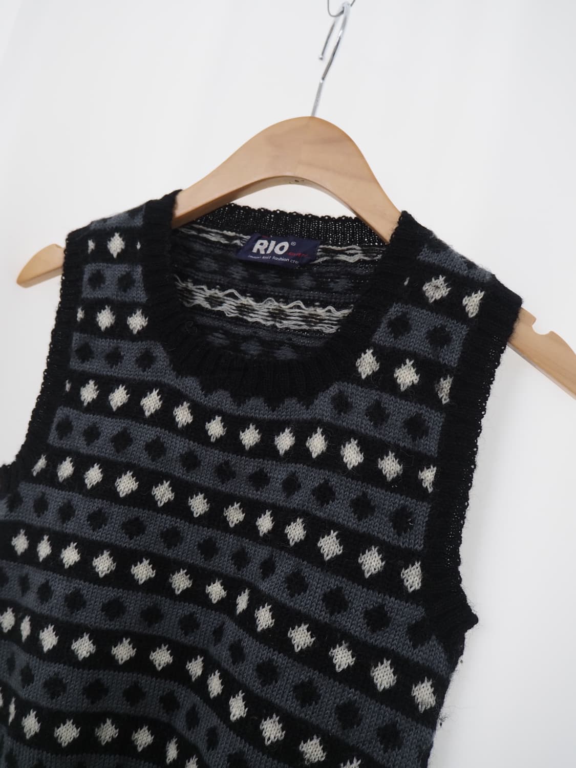 RIO SISTERS knit vest  상품이미지2
