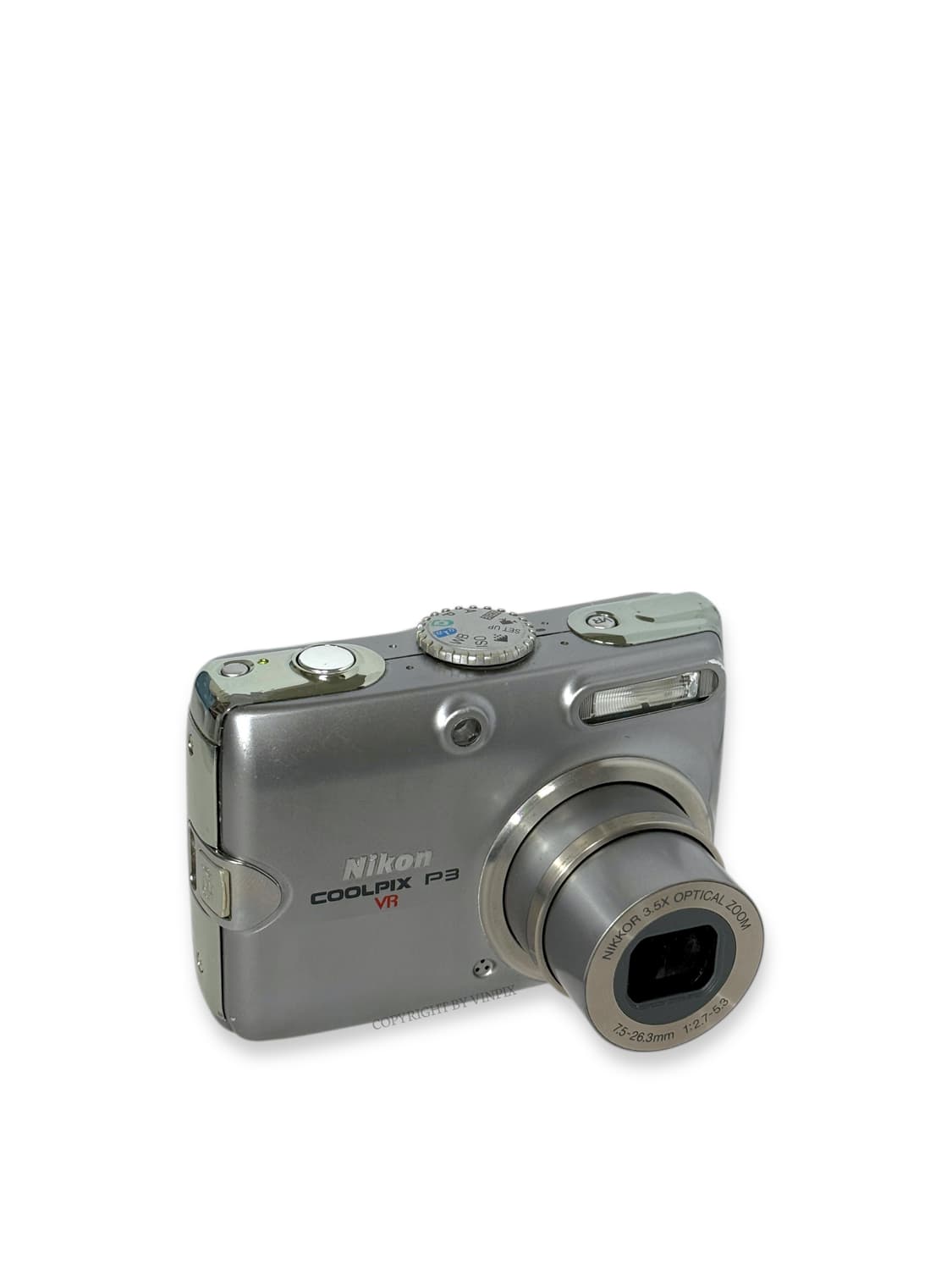니콘 쿨픽스 P3(coolpix p3) 빈티지 디지털 카메라 디카 상품이미지3