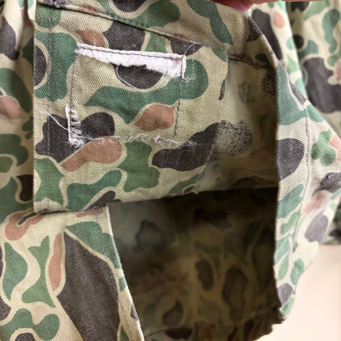 60s ROK DUCK HUNTER CAMO SHIRT 95-100 상품이미지8