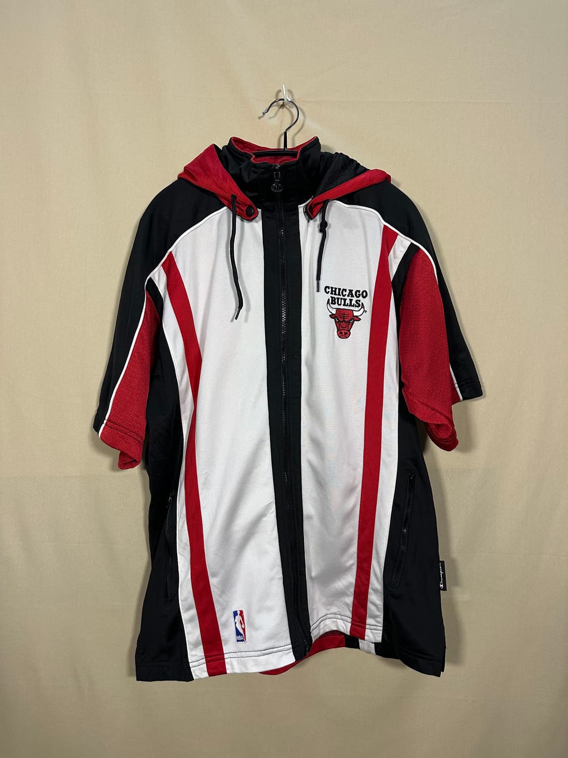챔피온 90s 시카고 불스 반팔 져지 자켓 처분  상품이미지1