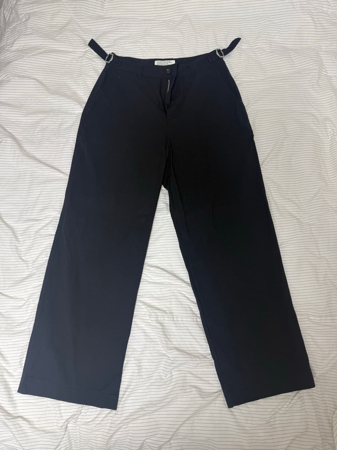 다이브인 유니폼 치노팬츠 블랙 상품이미지5