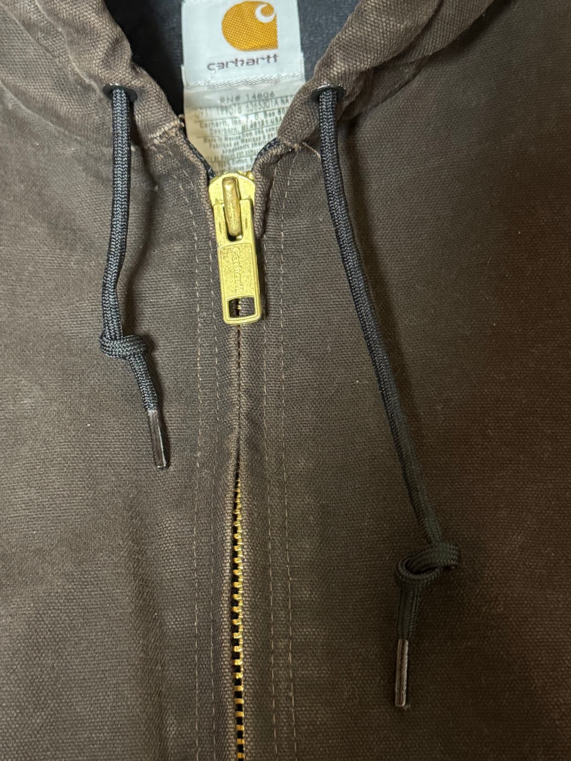 (M)칼하트 액티브 자켓 다크브라운 상품이미지5