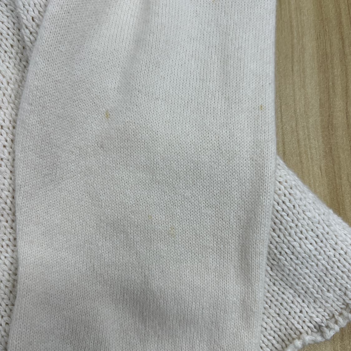 이세이미야케 플랜테이션 아이보리 니트 가디건 M 상품이미지8