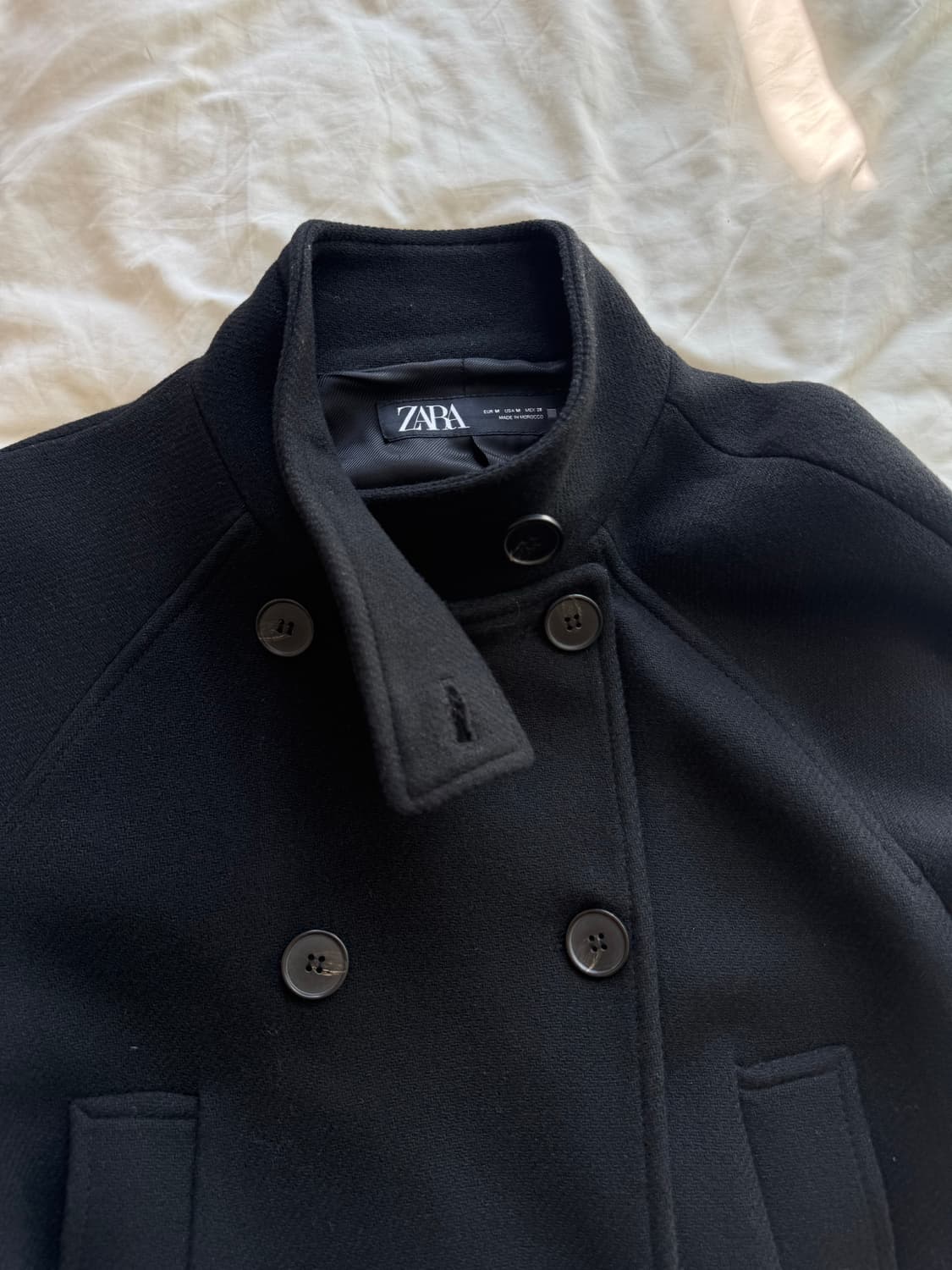 자라 숏 더블코트 상품이미지5