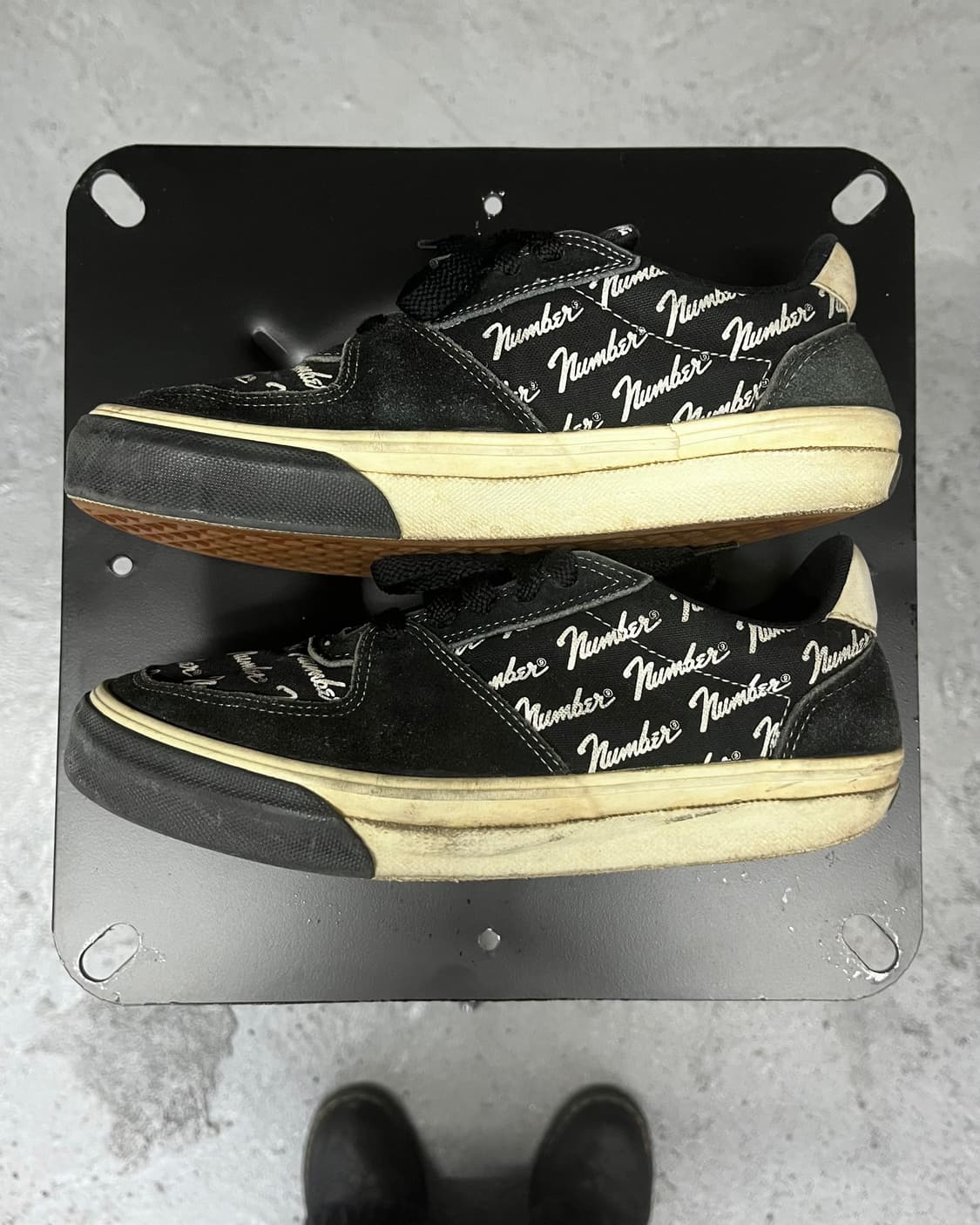 Number (n)ine 05aw ths fender sneakers 상품이미지4