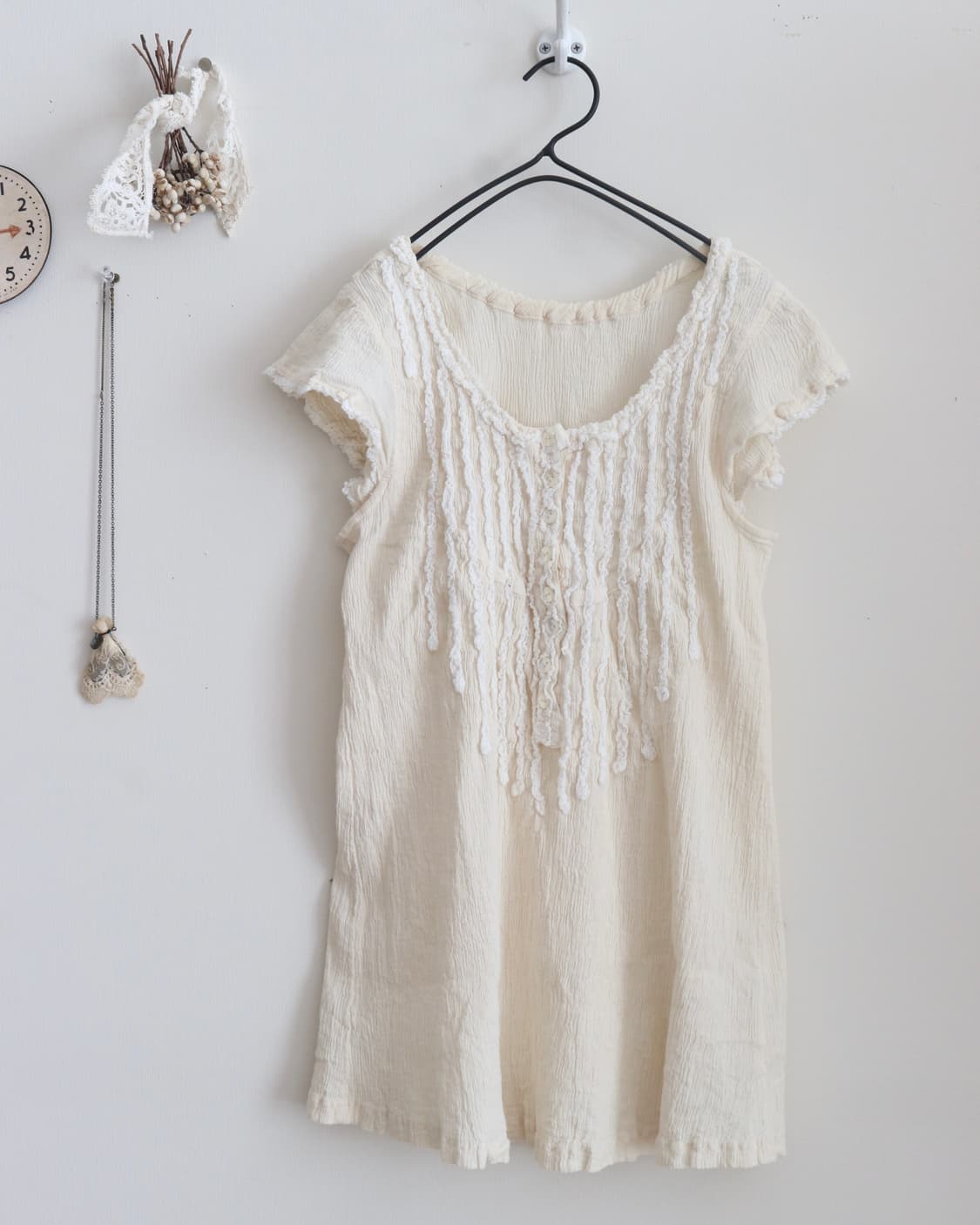 [Tsumori Chisato] Crinkle Pintuck Blouse 상품이미지9