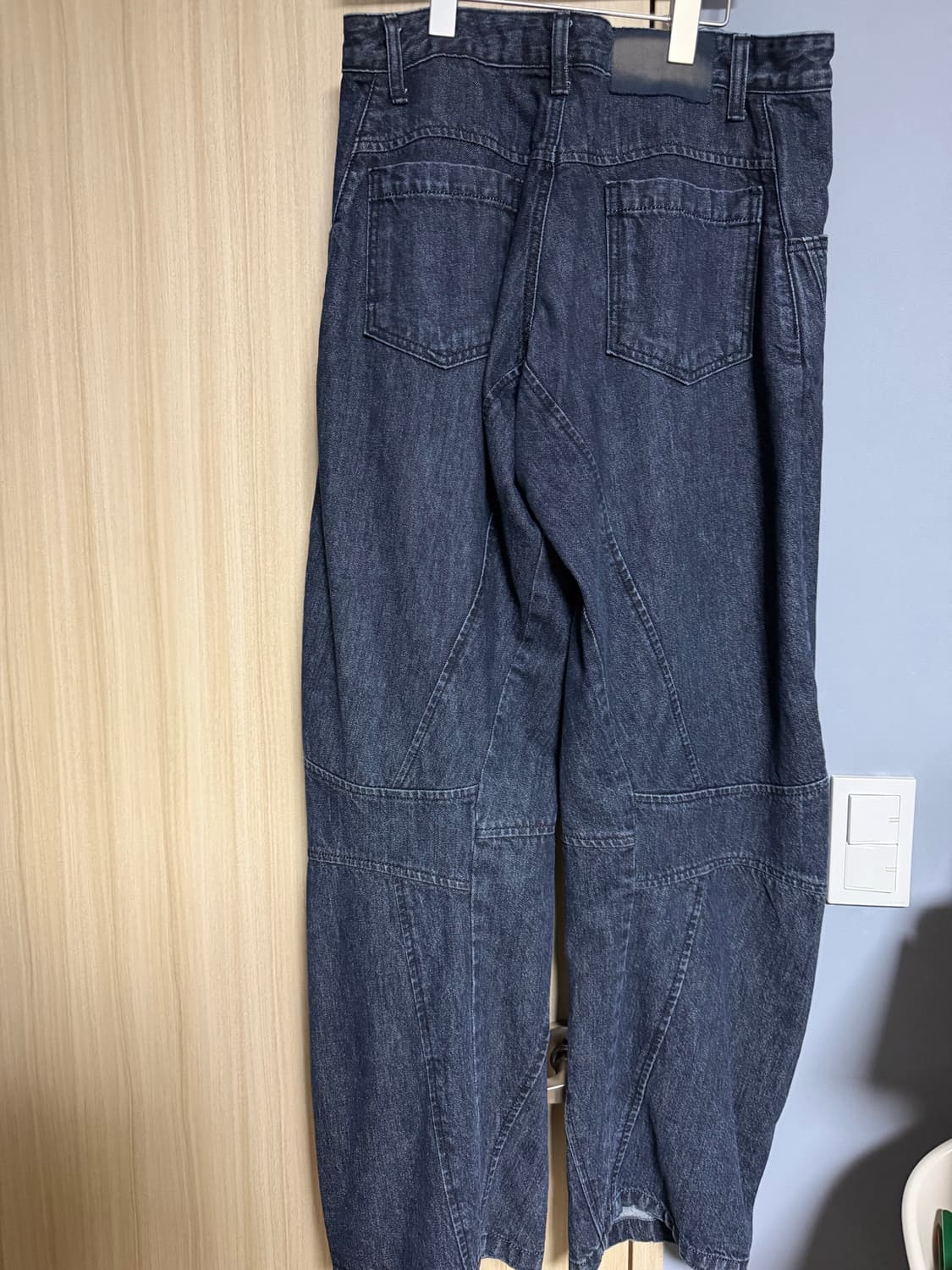 [S] 지용킴 커브드 데님 팬츠 상품이미지6