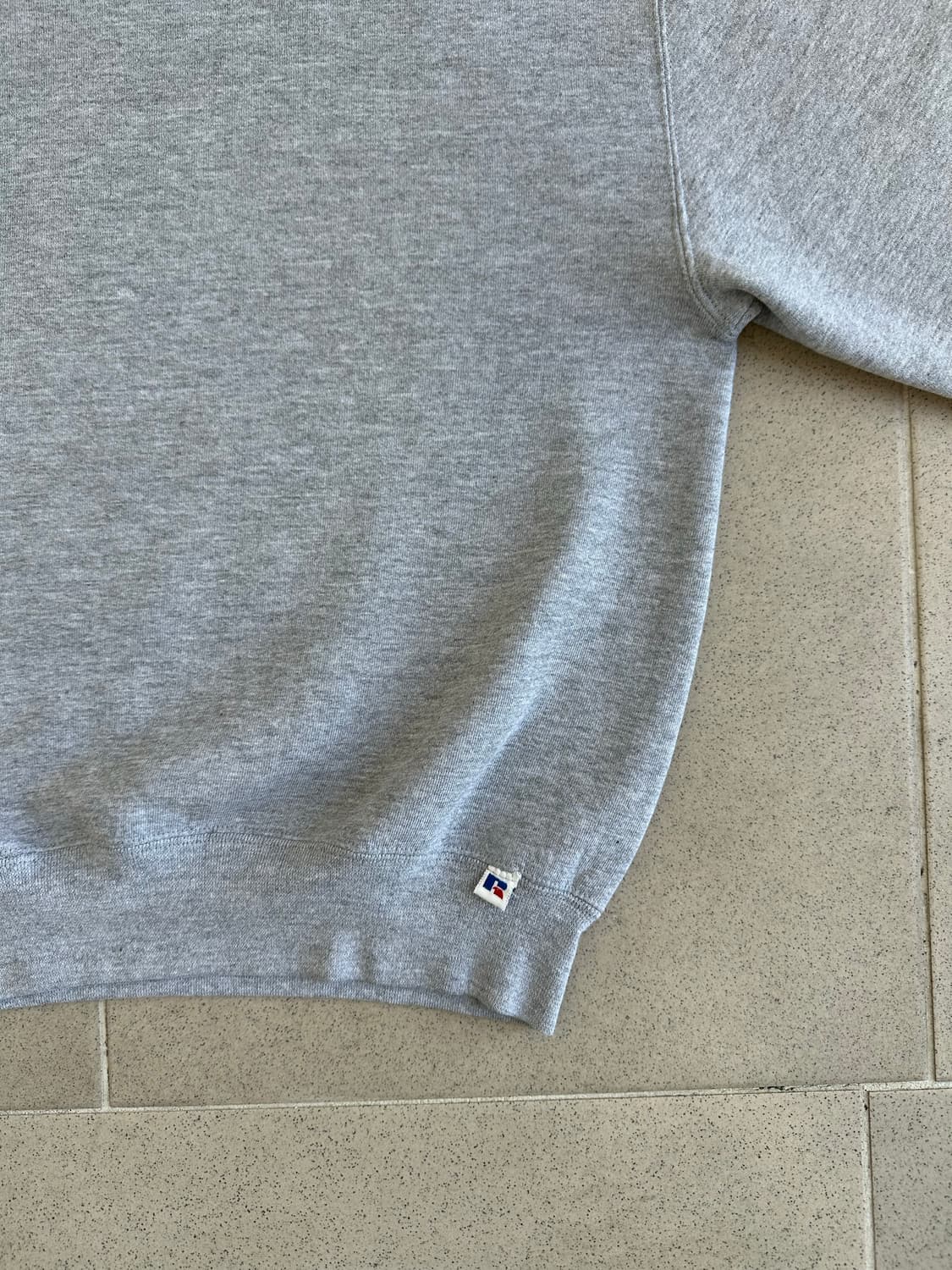 90s 빈티지 러셀 스웻셔츠 그레이 L USA 상품이미지3