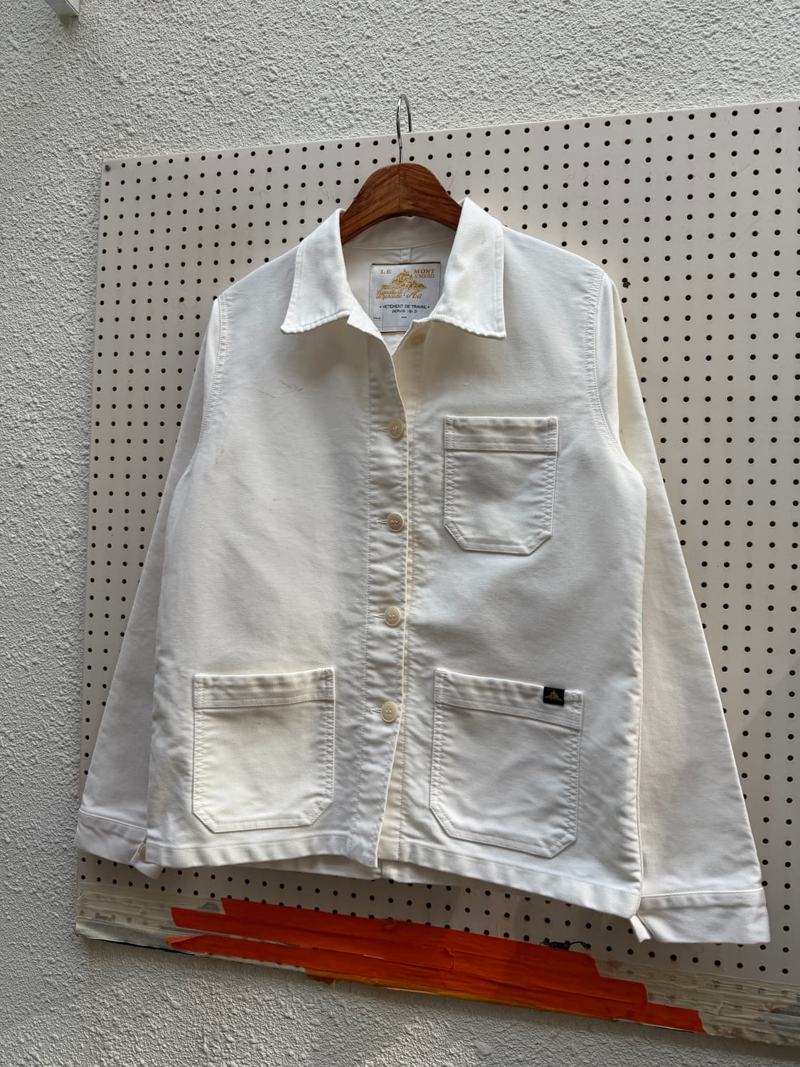 LE MONT SAINT MICHEL MOLESKIN 르몽드미셸워크자켓 상품이미지4