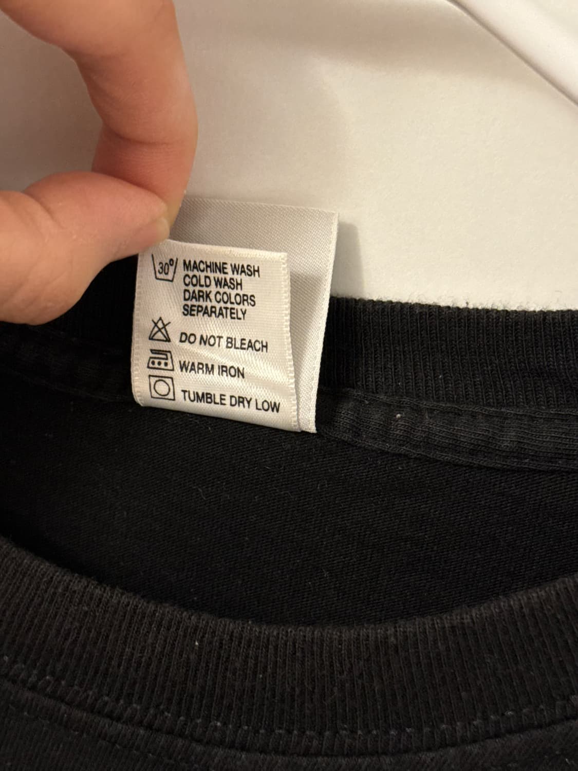 아르마니 익스체인지 Made in USA 블랙 반팔 상품이미지6