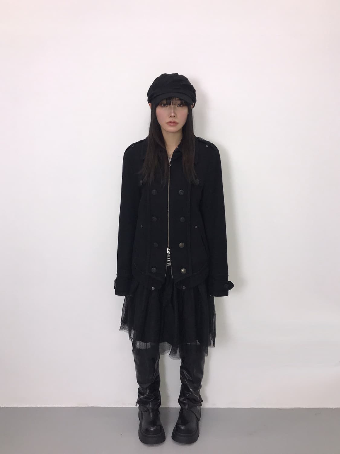 00s PPFM Double Breasted Wool Jacket 상품이미지2