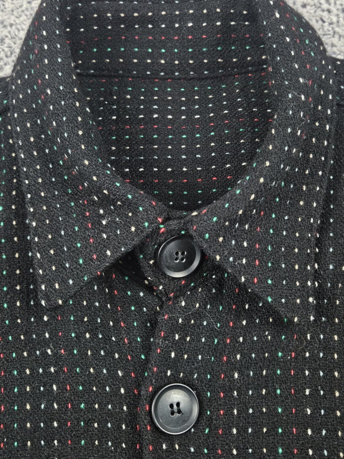 빈티지 헤비 코튼 패턴 셔츠 ( 상세설명참조 ) / 10337 상품이미지7