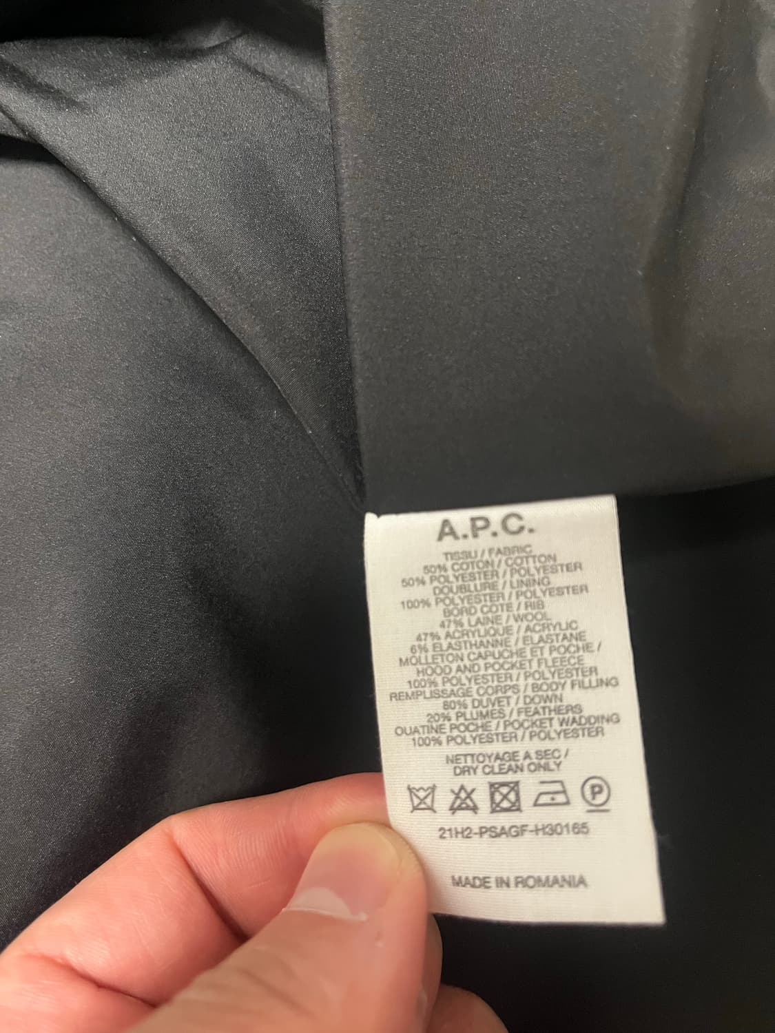 아페쎄 후드 패딩 파카 상품이미지8