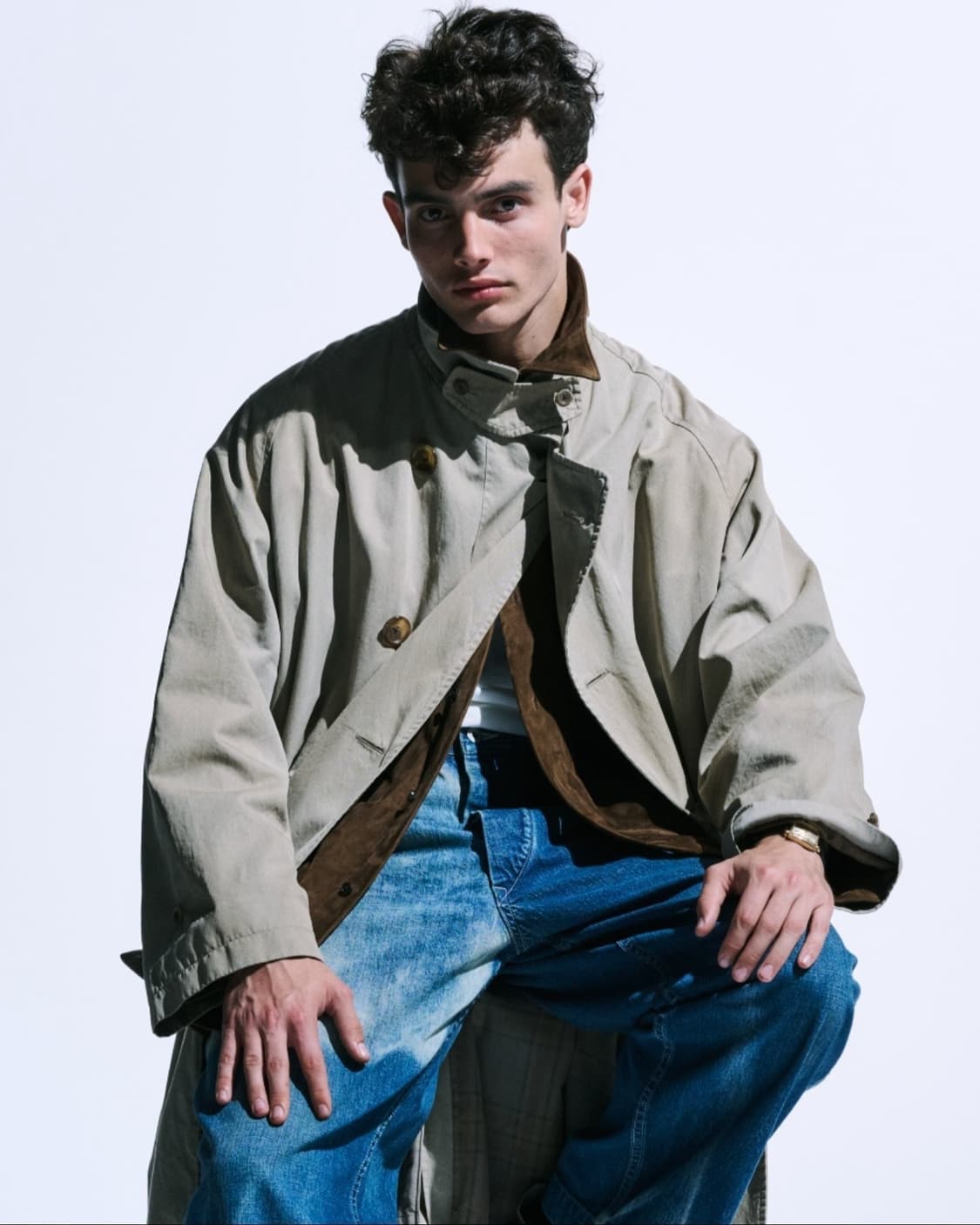 A.presse vintage trench coat 2사이즈 상품이미지2