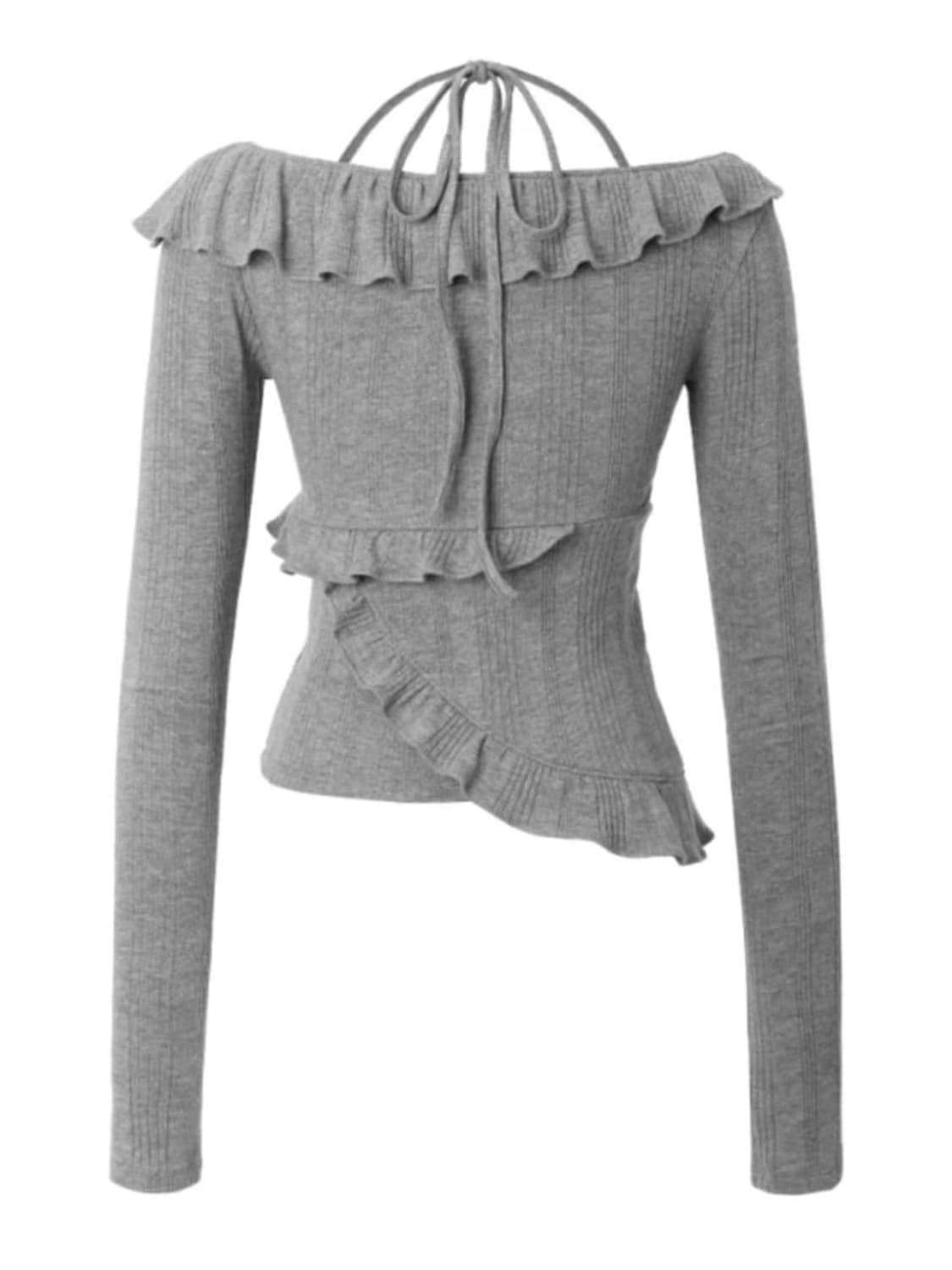 쓰리타임즈 애니탑 그레이 s 상품이미지2