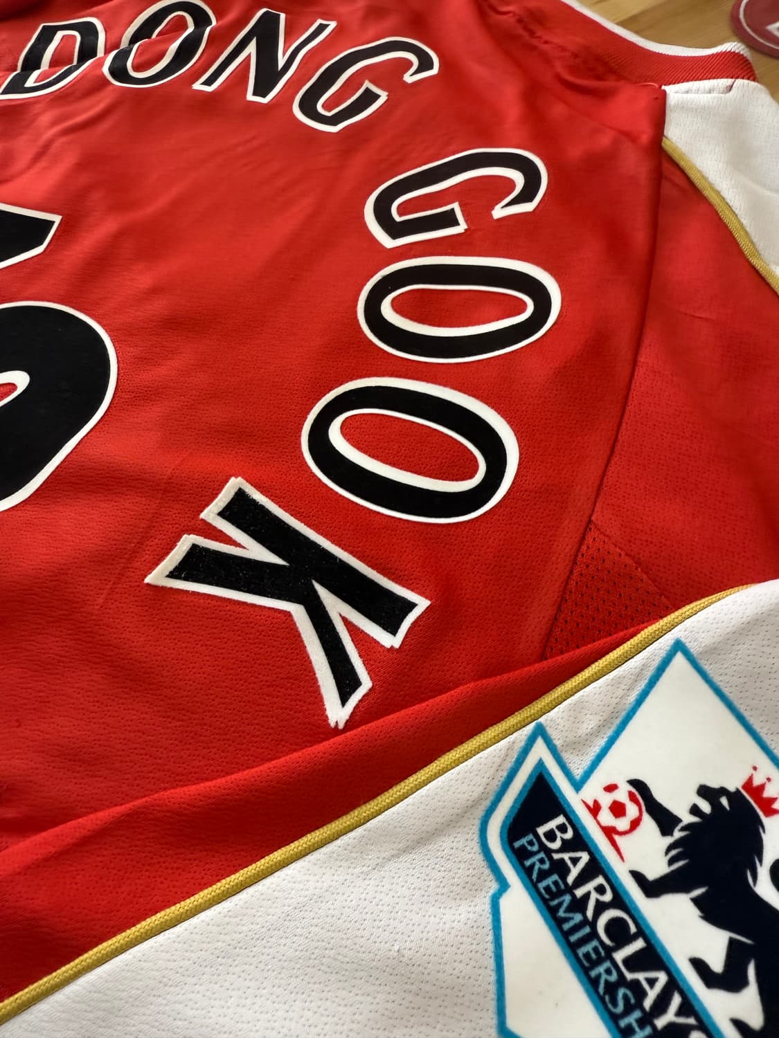 [2XL]06-07 미들즈브러 홈 이동국 유니폼 상품이미지8