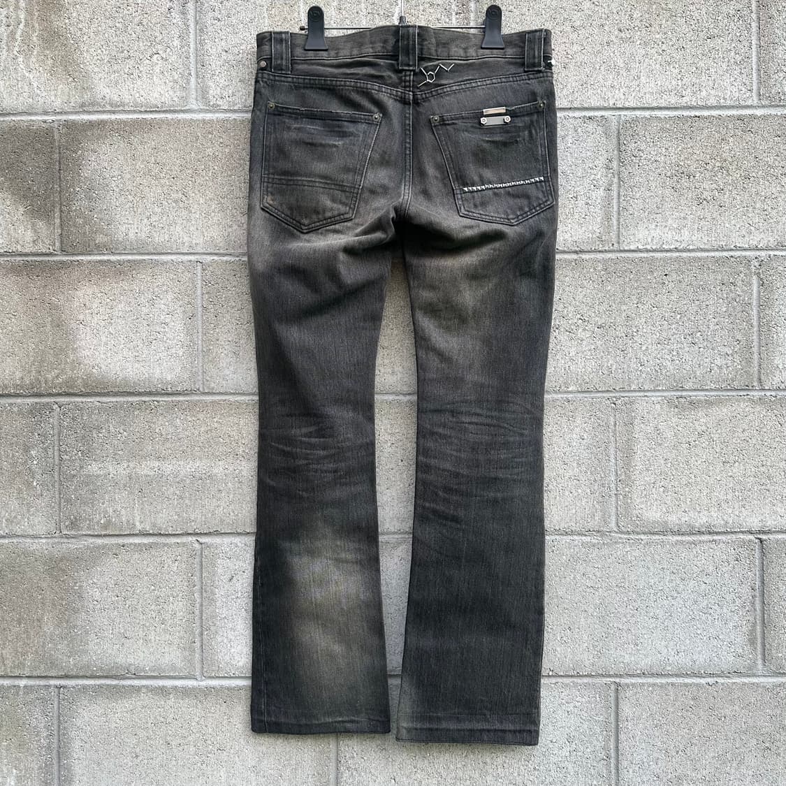 (MPH) pocket detail mudwash flared jeans 상품이미지6