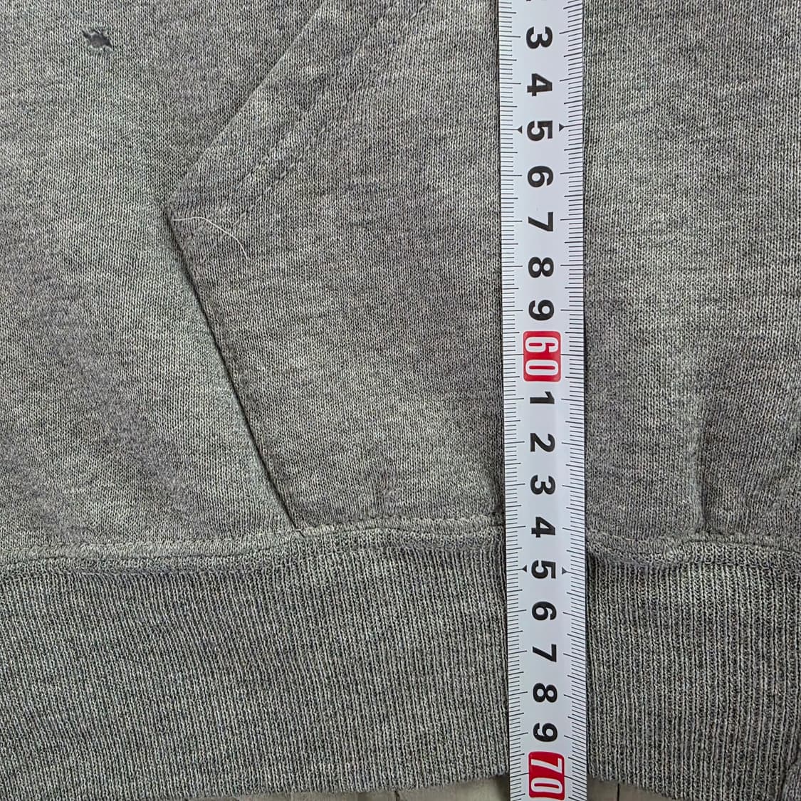 [XL] 90s 러셀 애슬레틱 후드집업 헤더 그레이 like XXL 상품이미지9