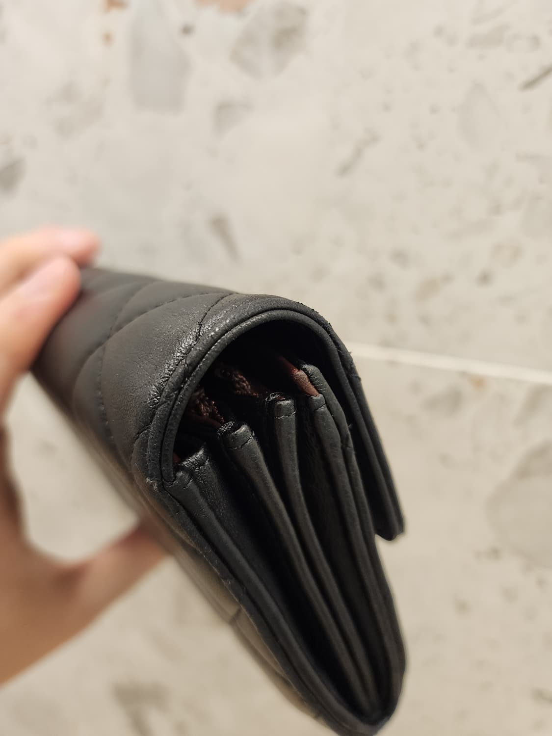 샤넬 A50096 램스킨 CC로고 장지갑 #17 상품이미지9