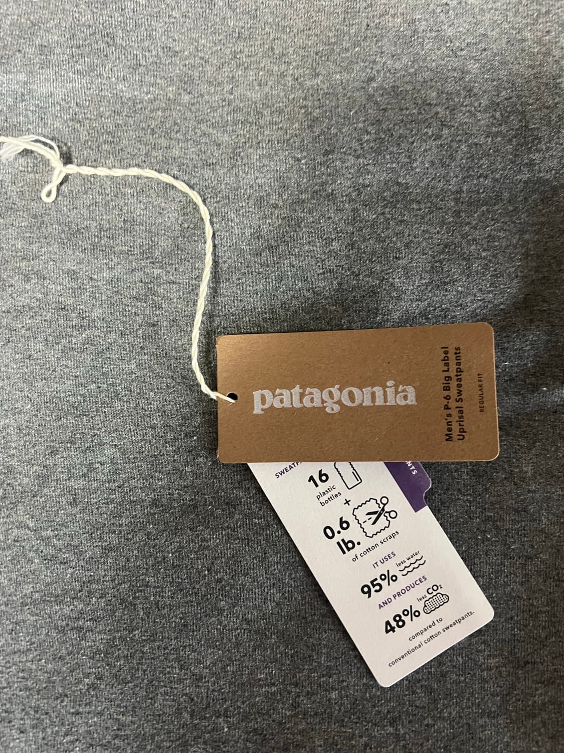파타고니아 스웻팬츠 그레이 M(30-32)사이즈 상품이미지8