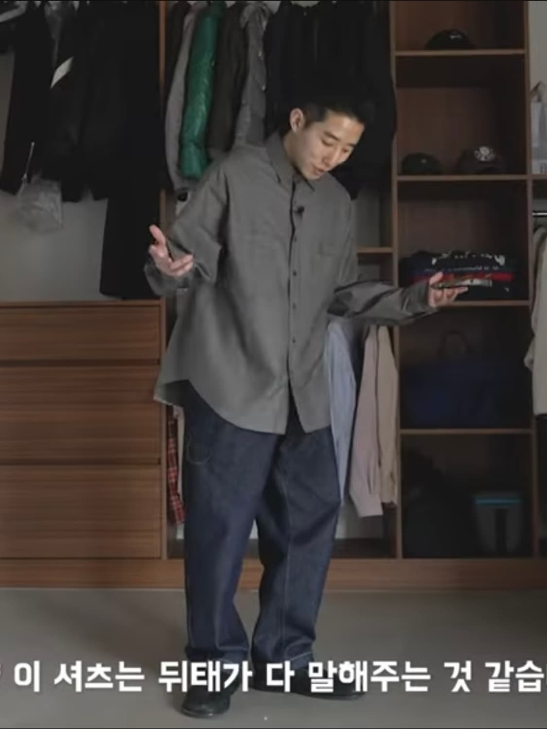 글런든 체크 셔츠 3사이즈 상품이미지2