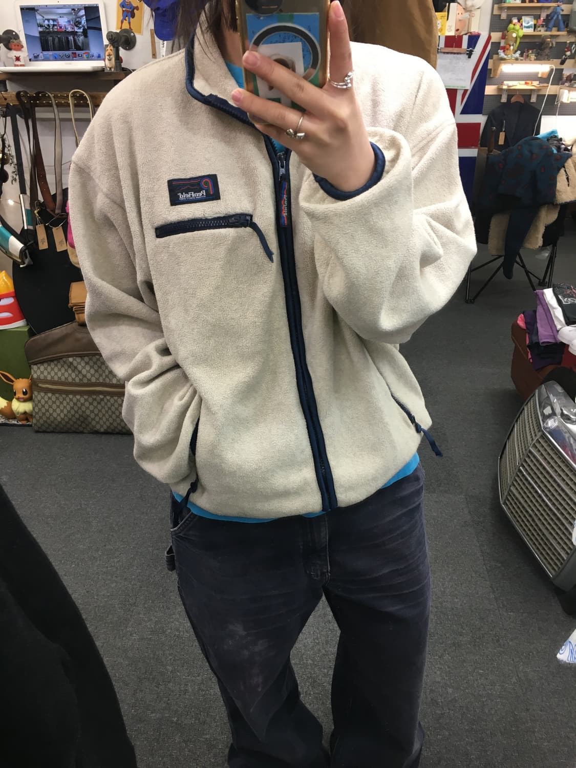 90's 펜필드 플리스 집업 상품이미지1