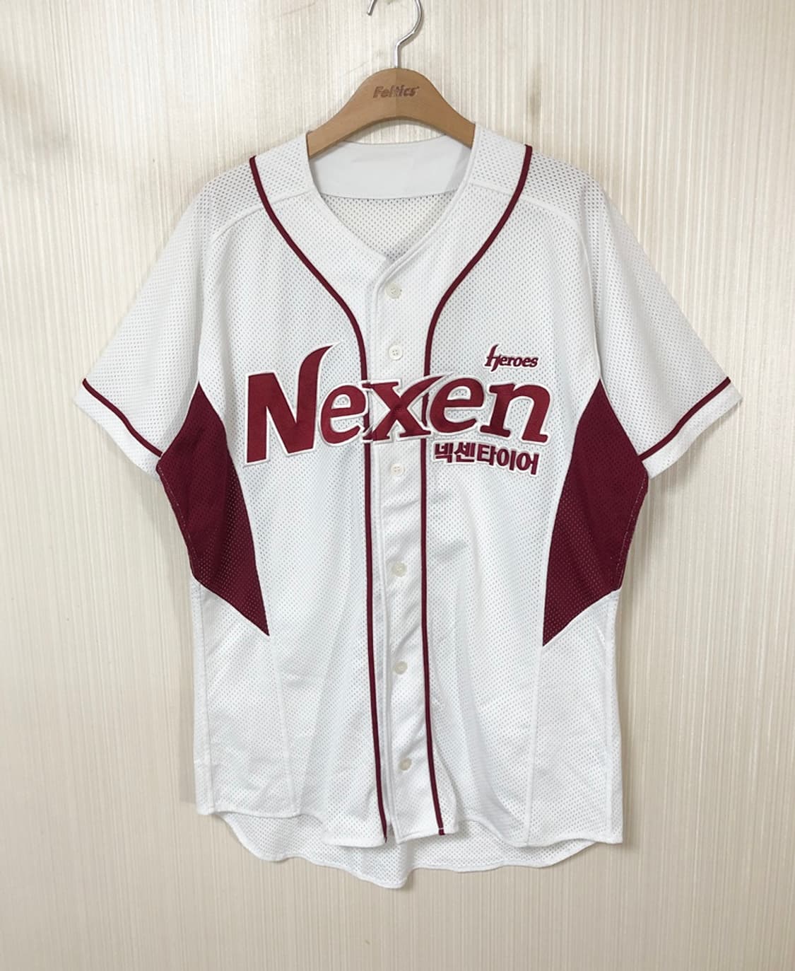 KBO 위팬 넥센(키움)히어로즈 홈유니폼/져지 110 #16 강정호 상품이미지2