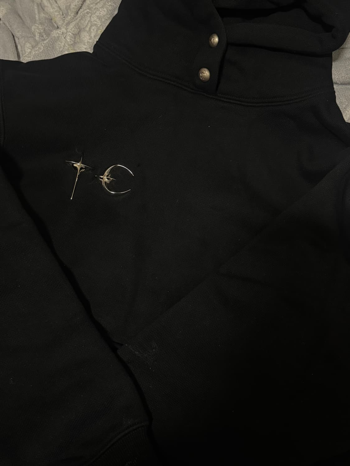 떠그클럽 아머 후드 블랙 1 상품이미지2