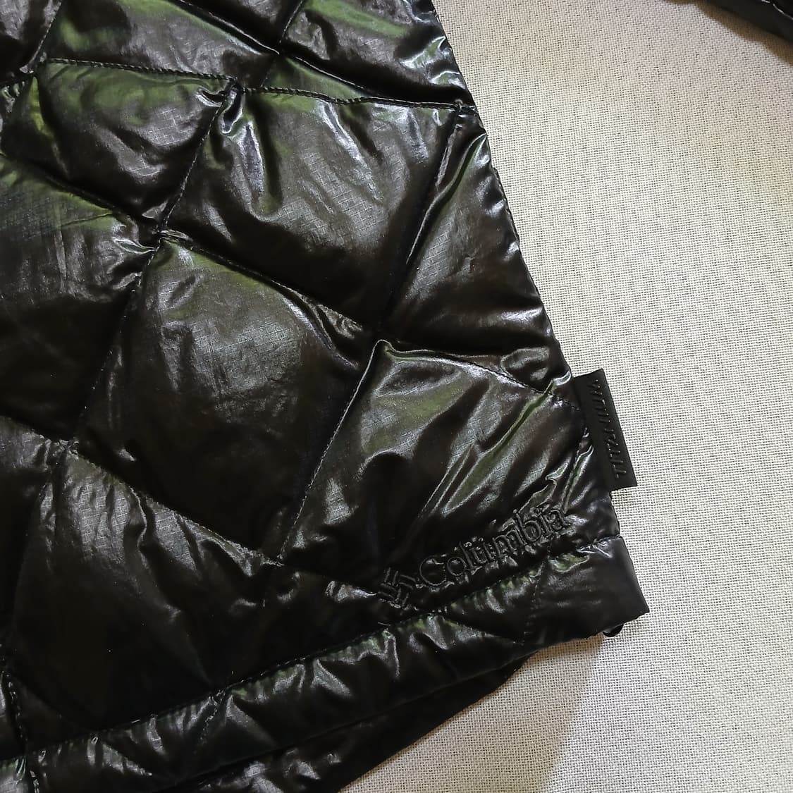 Columbia 컬럼비아 구스다운 퀄팅 단추 자켓 패딩 상품이미지5