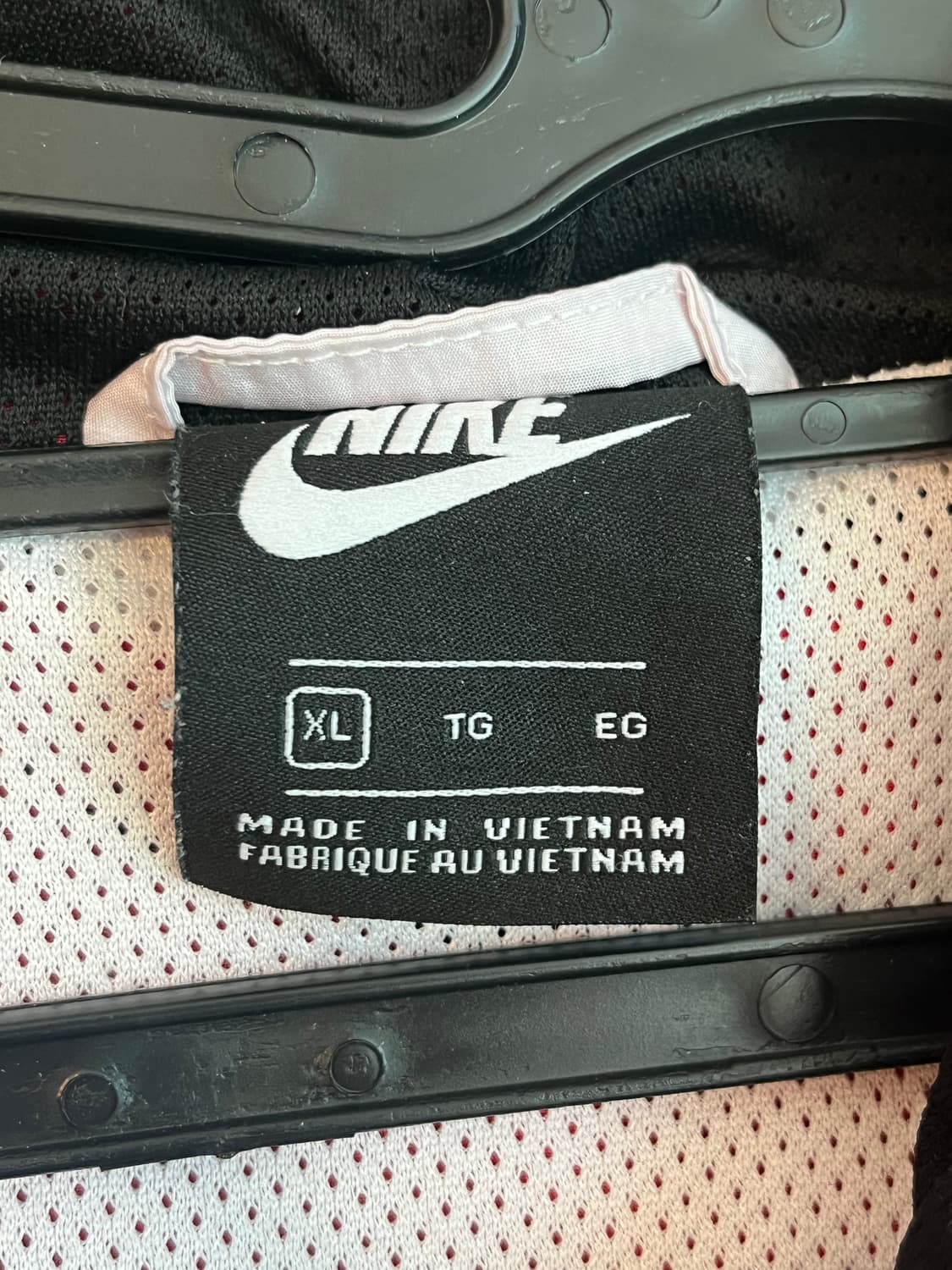 [XL] 나이키 더블 스우시 바람막이 레드/화이트/블랙 상품이미지5