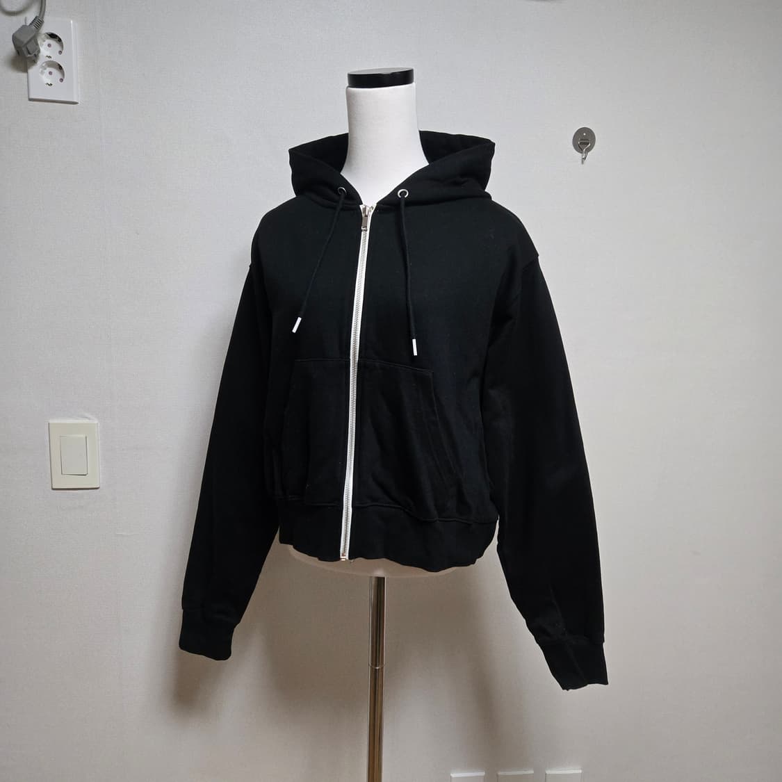 파사드패턴 프렌치 후드집업 상품이미지1