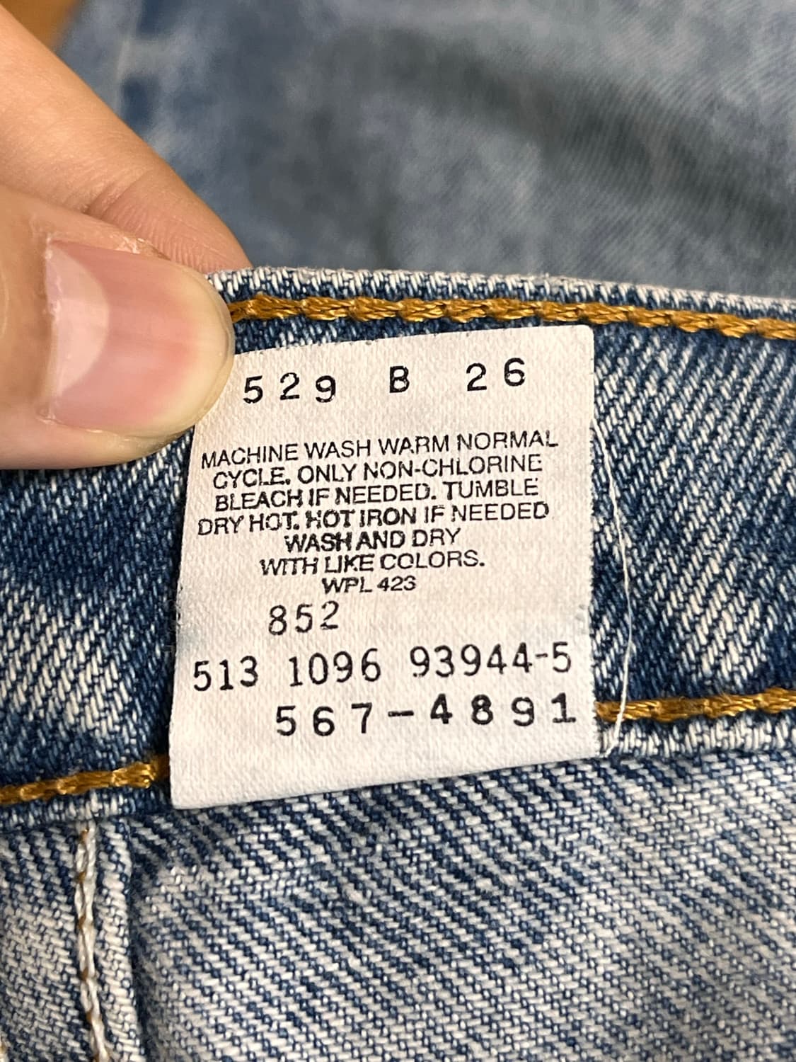 90s levi’s 567 상품이미지6